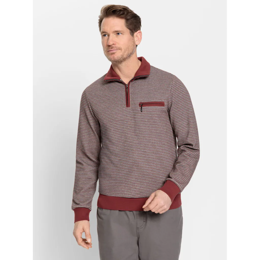 Marco Donati Poloshirt »Langarm-Shirt« (1 tlg.)
