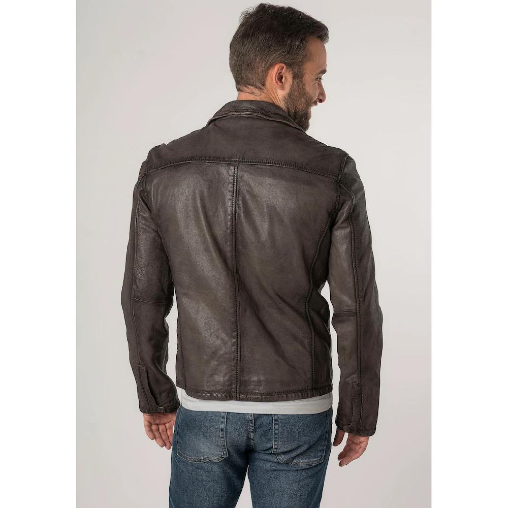 Mauritius Lederjacke »MMSantiago Antique« Mit Reißverschluss Reißverschlusstaschen ▷ Kaufen