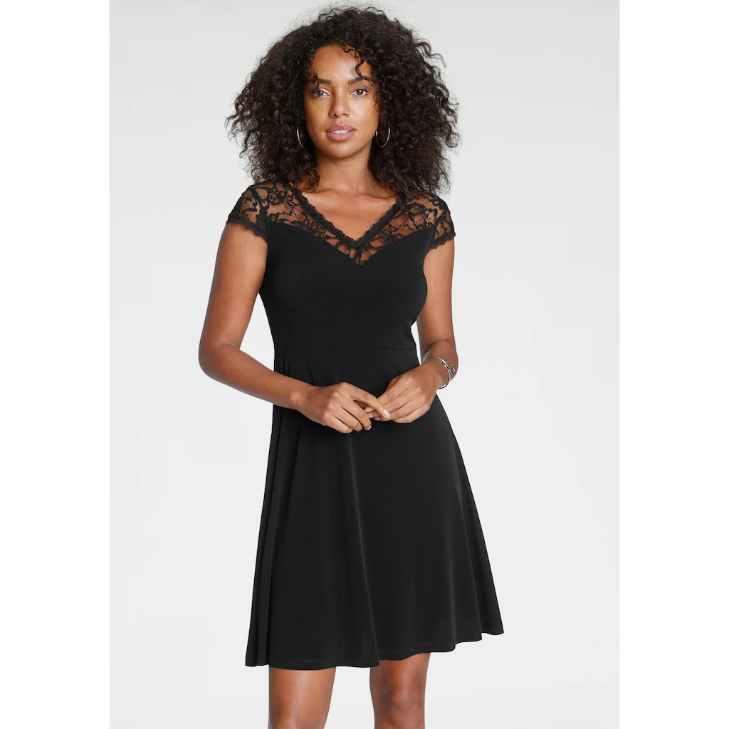 Melrose Jerseykleid Für Festliche Anlässe Kurzes Kleid Romantischer Stil