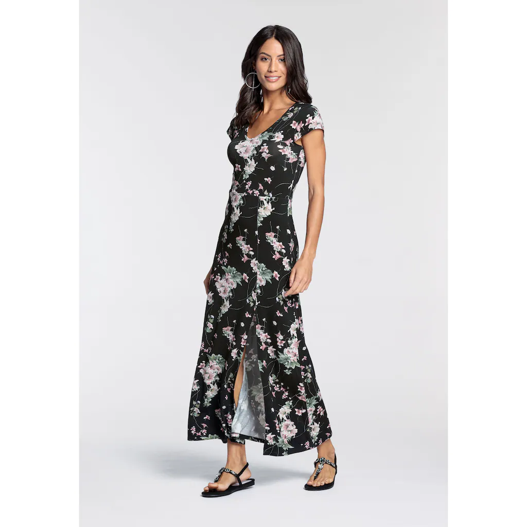 Melrose Maxikleid Festliche Anlässe Femininer Stil Aus Elastischer Viskosemischung