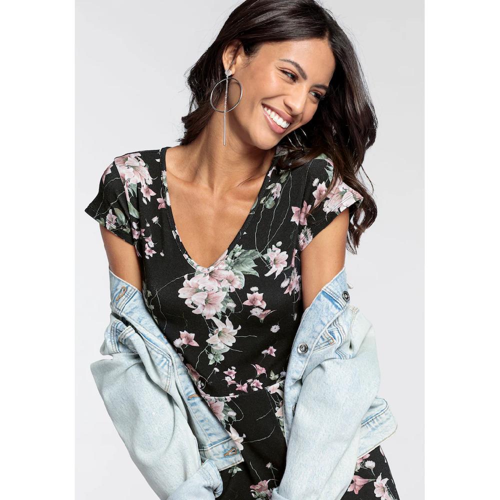 Melrose Maxikleid Festliche Anlässe Femininer Stil Aus Elastischer Viskosemischung