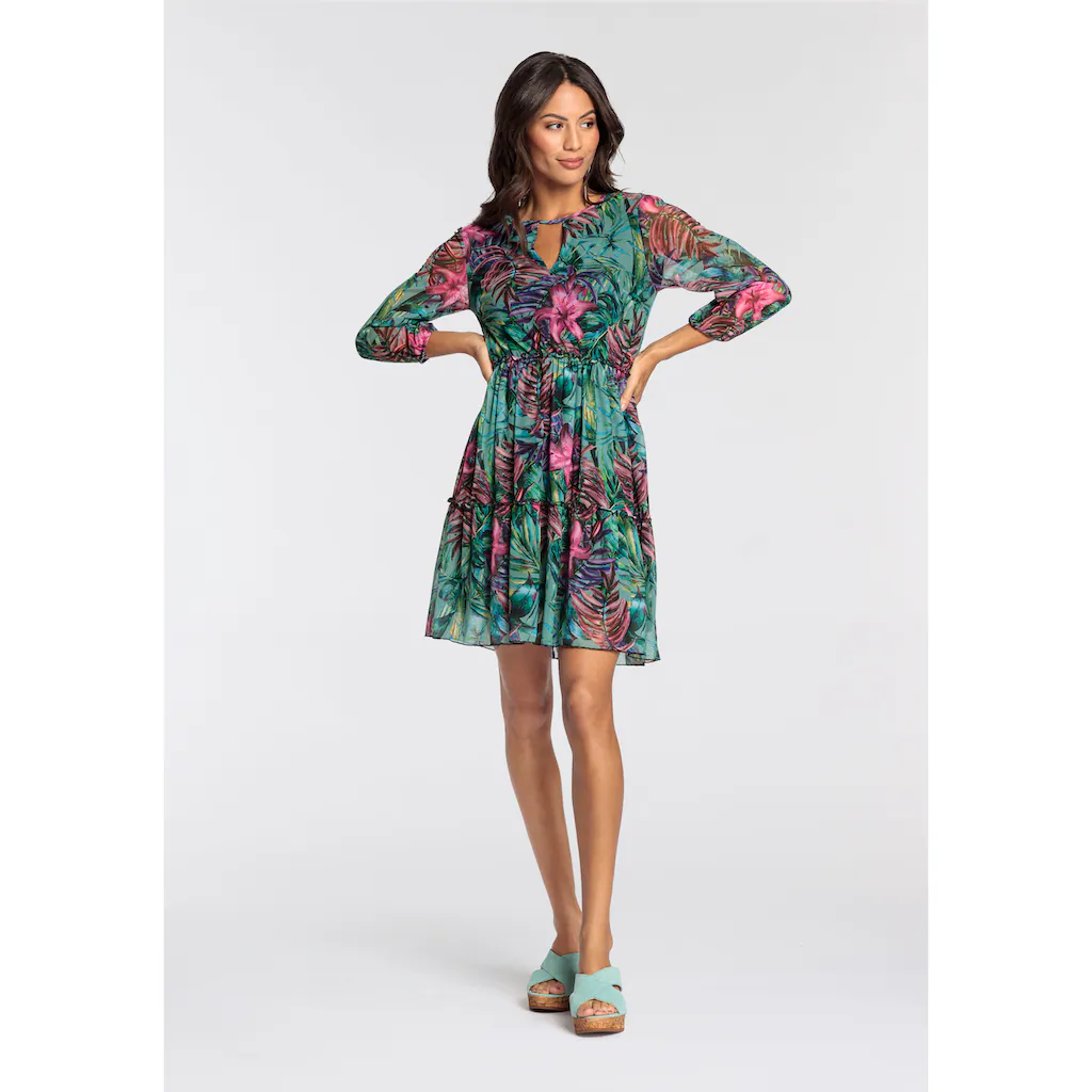 Melrose Meshkleid Im Modernem Allover-Print - NEUE KOLLEKTION