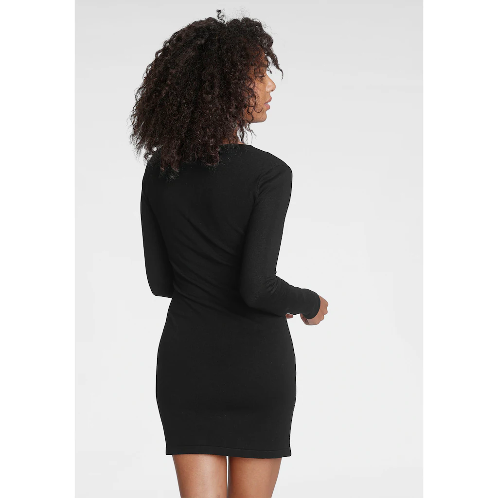 Melrose Strickkleid Für Elegante Anlässe Mini-Länge Feminin Geschnitten