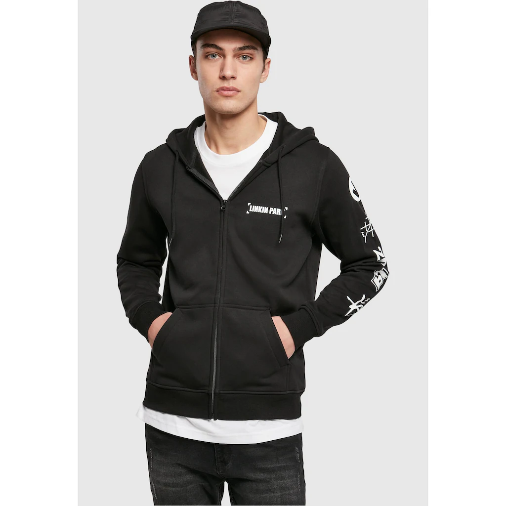 Merchcode Sweatjacke »Merchcode Herren Linkin Park Anniversary Logo Zip Hoody« ▷ Kaufen