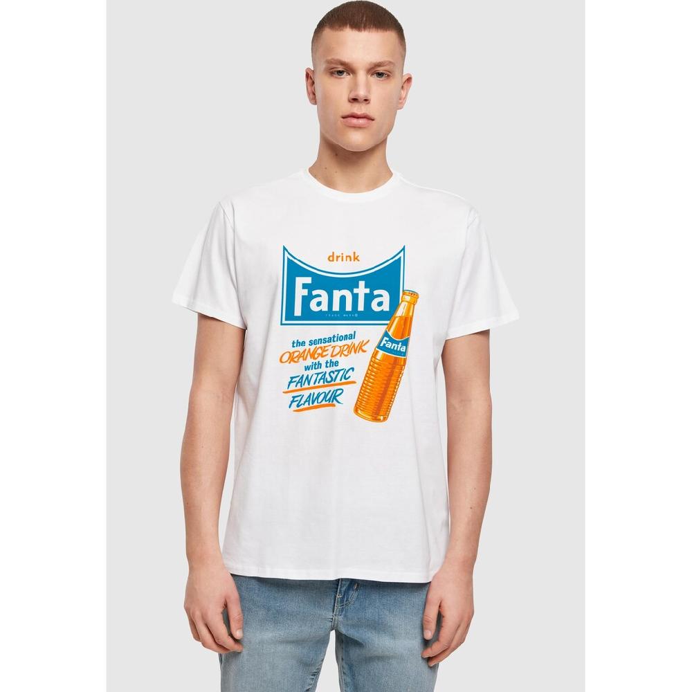 Merchcode T-Shirt »Merchcode Herren Fanta Refreshing T-Shirt« (1 Tlg.)