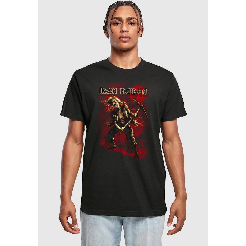 Merchcode T-Shirt »Merchcode Herren Iron Maiden - Breeg T-Shirt Round Neck« (1 Tlg.)