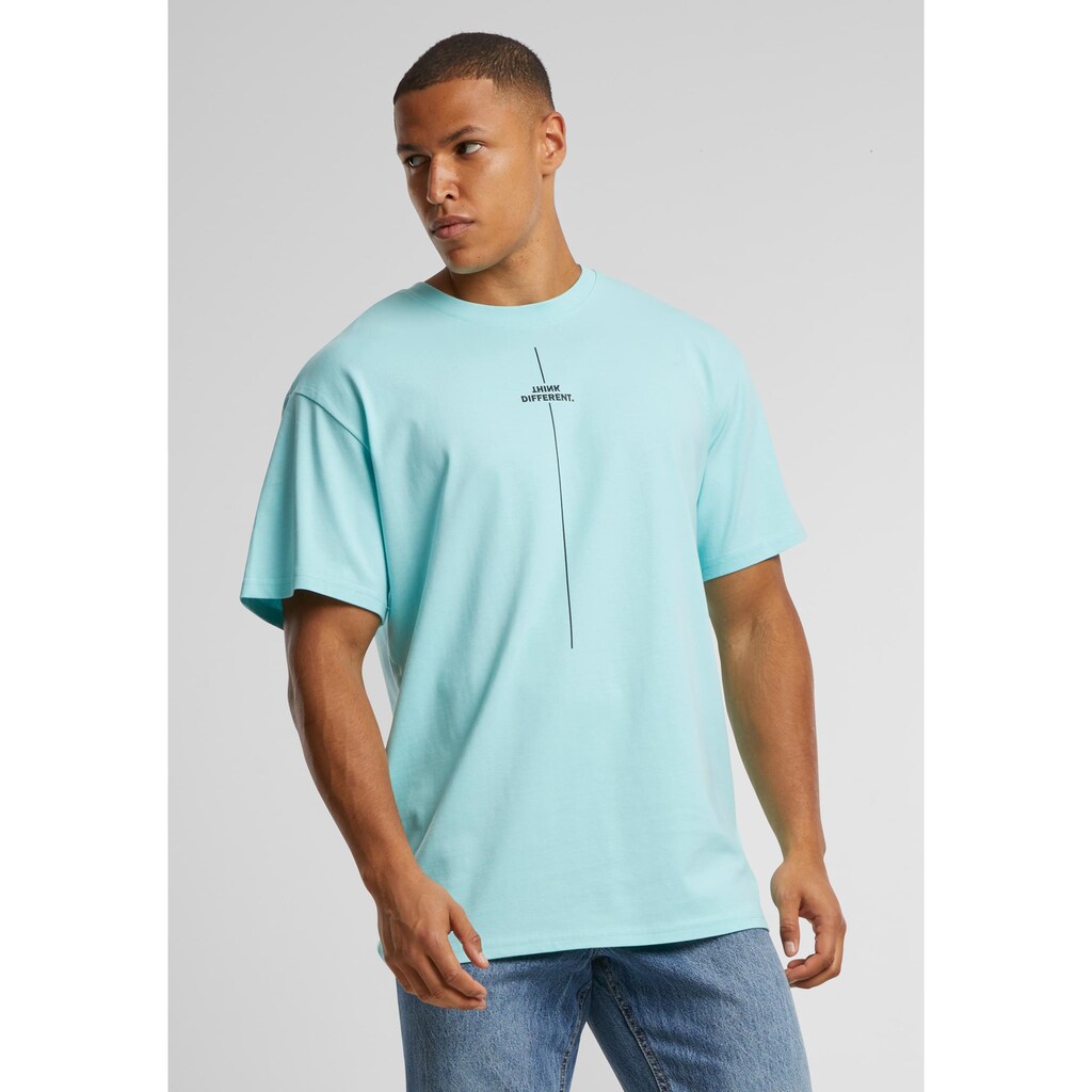 Merchcode T-Shirt »Merchcode Herren Think Different Heavy Oversized Tee« (1 Tlg.)