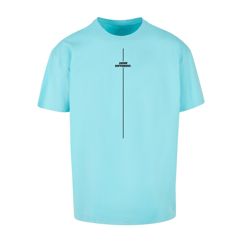 Merchcode T-Shirt »Merchcode Herren Think Different Heavy Oversized Tee« (1 tlg.)