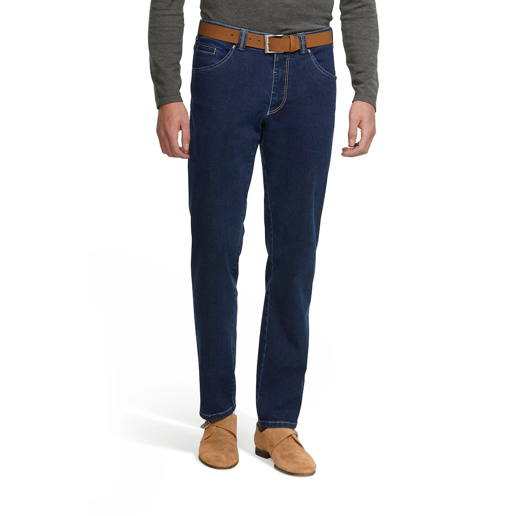 MEYER 5-Pocket-Jeans »Dublin« aus Stretch-Denim mit Dehnbund ▷ für