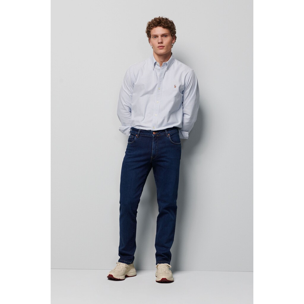 MEYER 5-Pocket-Jeans »M5 Regular« Nachhaltig In Europa Hergestellt