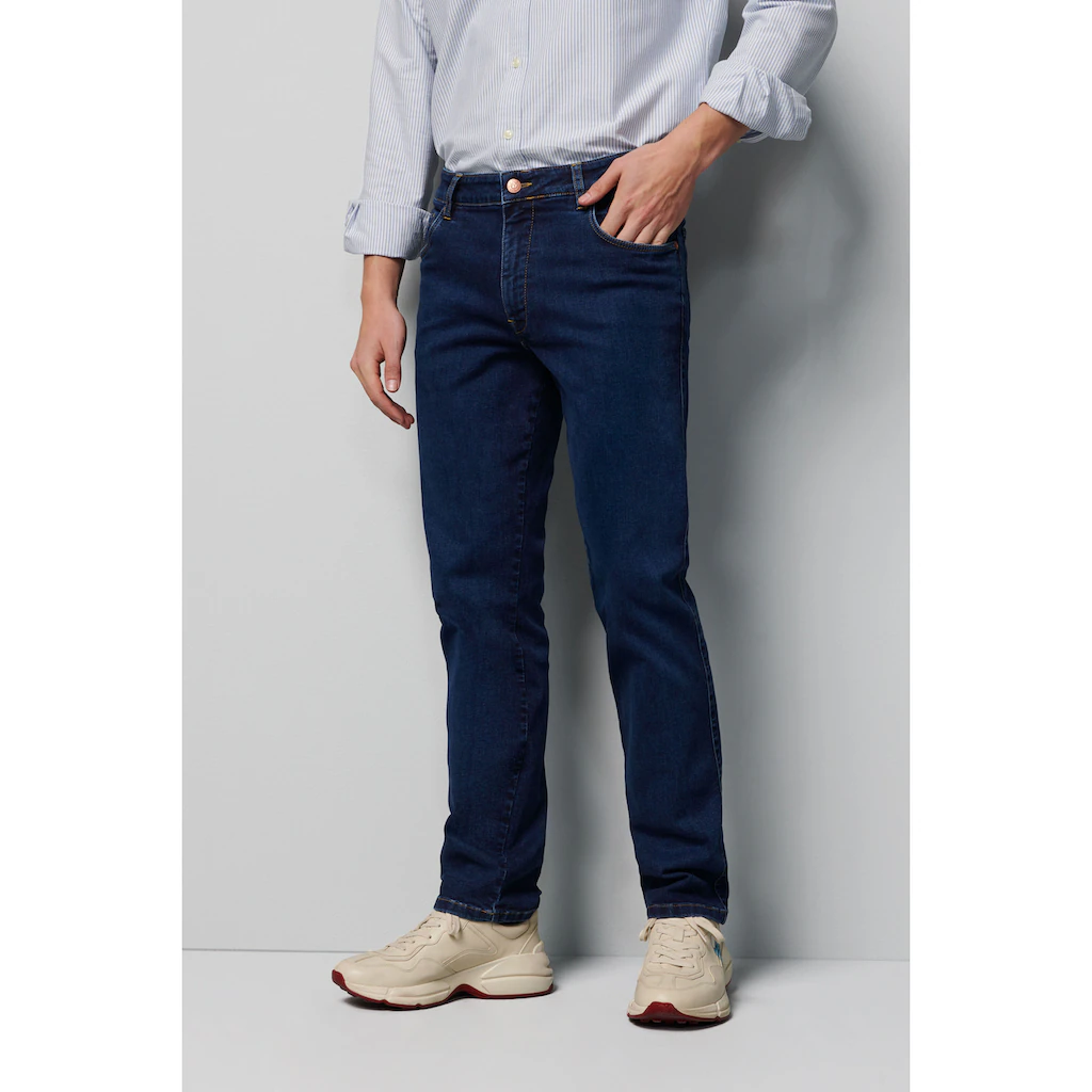 MEYER 5-Pocket-Jeans »M5 Regular« Nachhaltig in Europa hergestellt