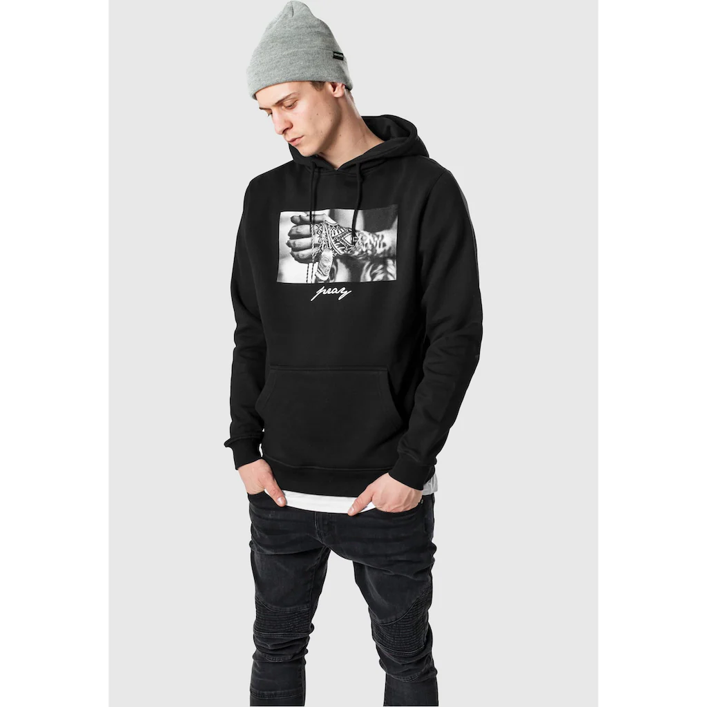 MisterTee Hoodie »MisterTee Herren Pray 2.0 Hoody« (1 Tlg.)