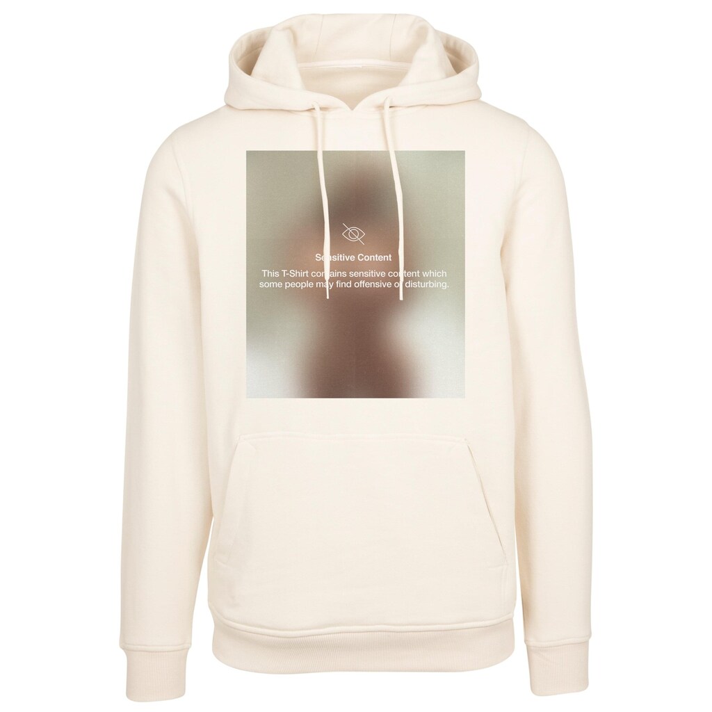 MisterTee Kapuzensweatshirt »MisterTee Sensitive Content Hoody« (1 tlg.)