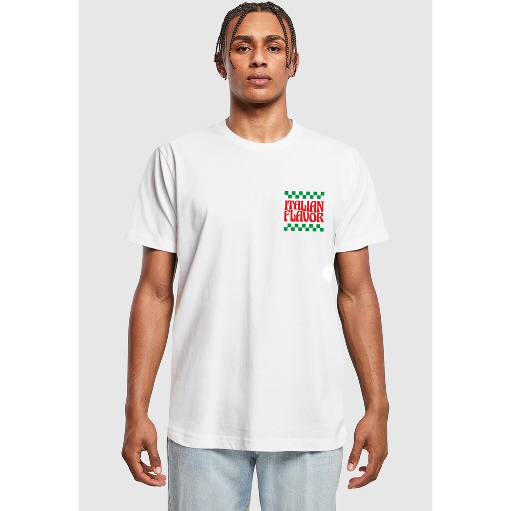 MisterTee T-Shirt »MisterTee Flavor Italiano Tee« (1 Tlg.)