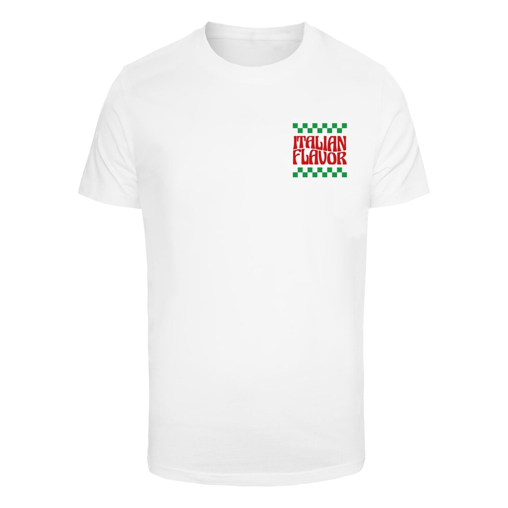MisterTee T-Shirt »MisterTee Flavor Italiano Tee« (1 tlg.)