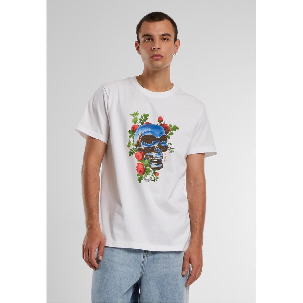 MisterTee T-Shirt »MisterTee Herren Chrome Skull Tee« (1 Tlg.)