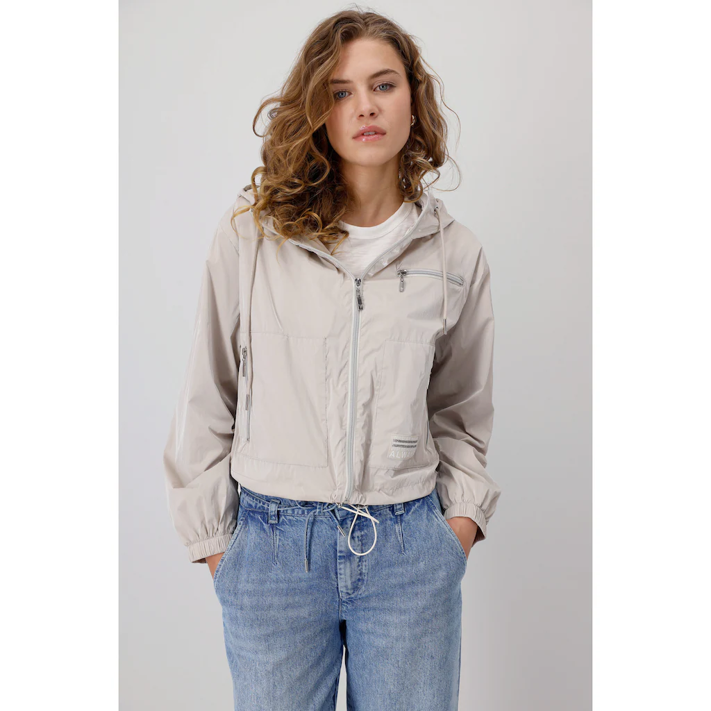 Monari Kurzjacke mit Kapuze mit Kapuze