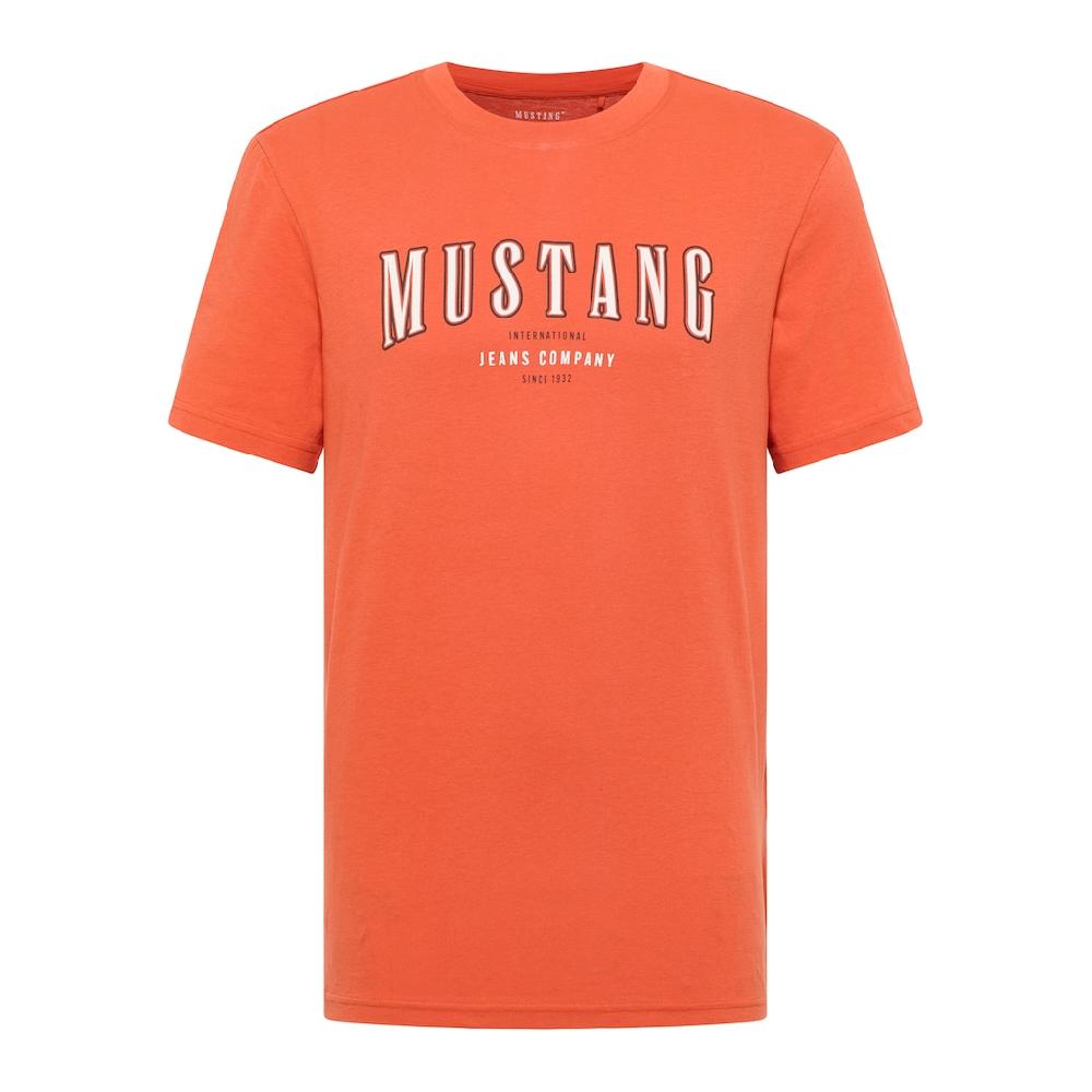 MUSTANG Kurzarmshirt »Style Austin« Mit Logo-Print ▷ Für