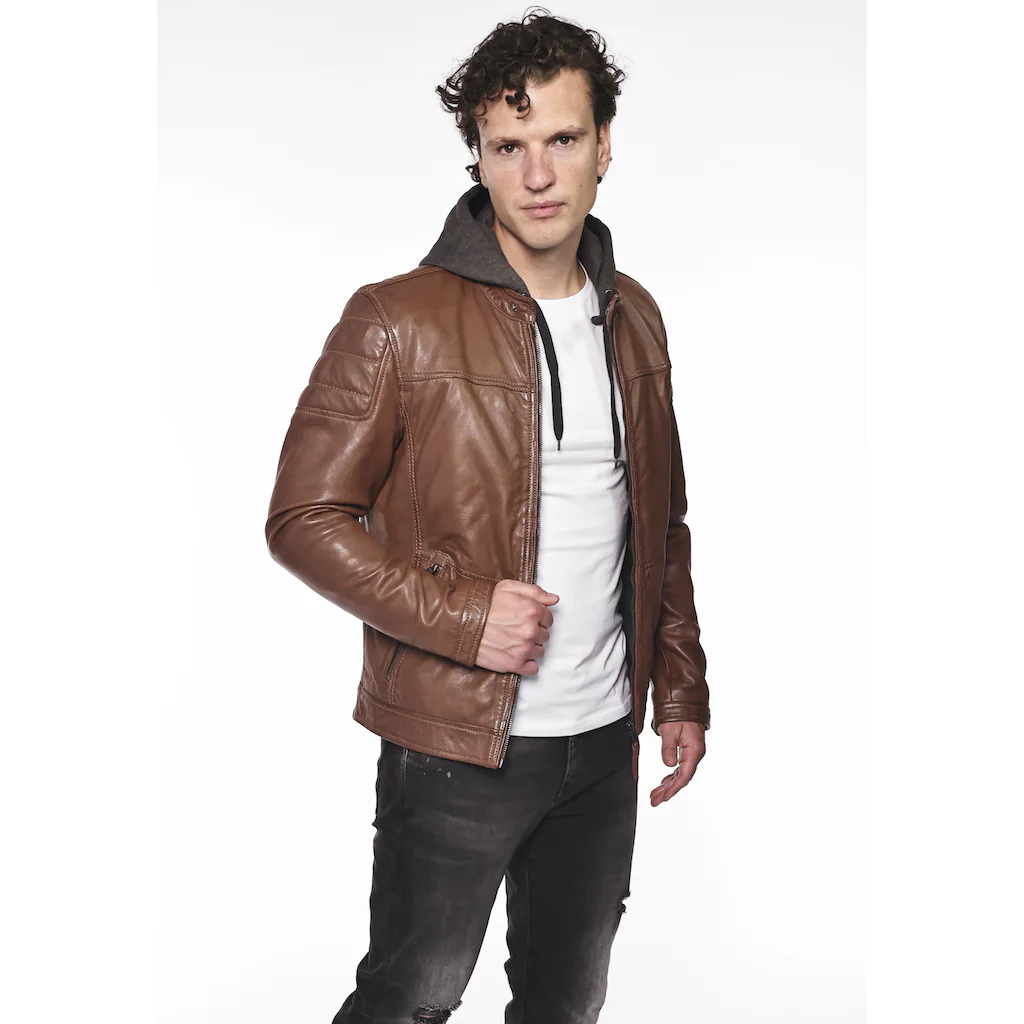 MUSTANG Lederjacke »31020187« ▷ Kaufen