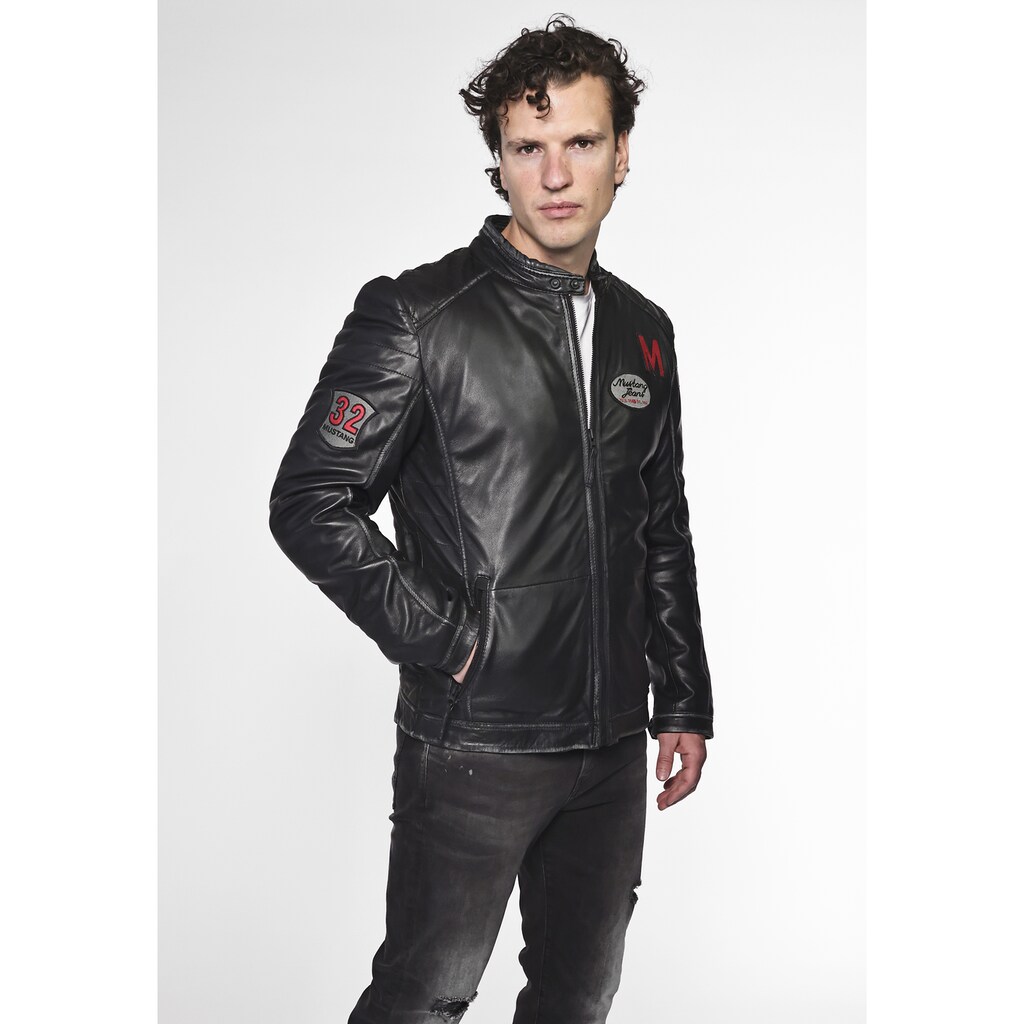 MUSTANG Lederjacke »3102139« ▷ Bestellen