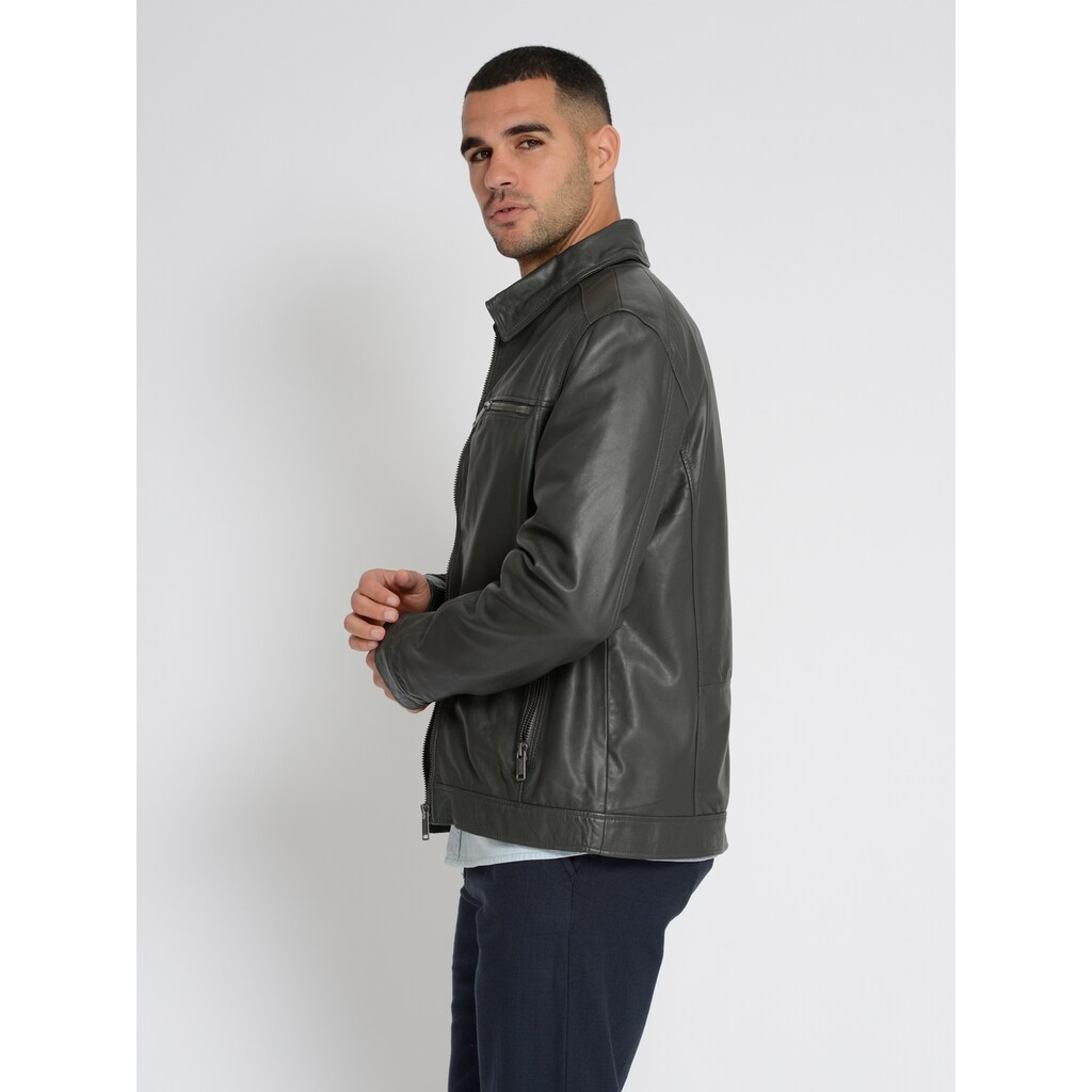 MUSTANG Lederjacke »31021630« ▷ Bestellen