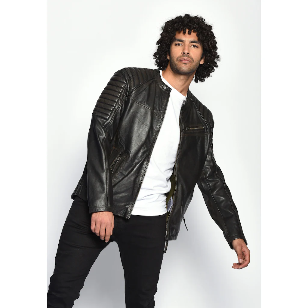 MUSTANG Lederjacke »Denis« ▷ Kaufen