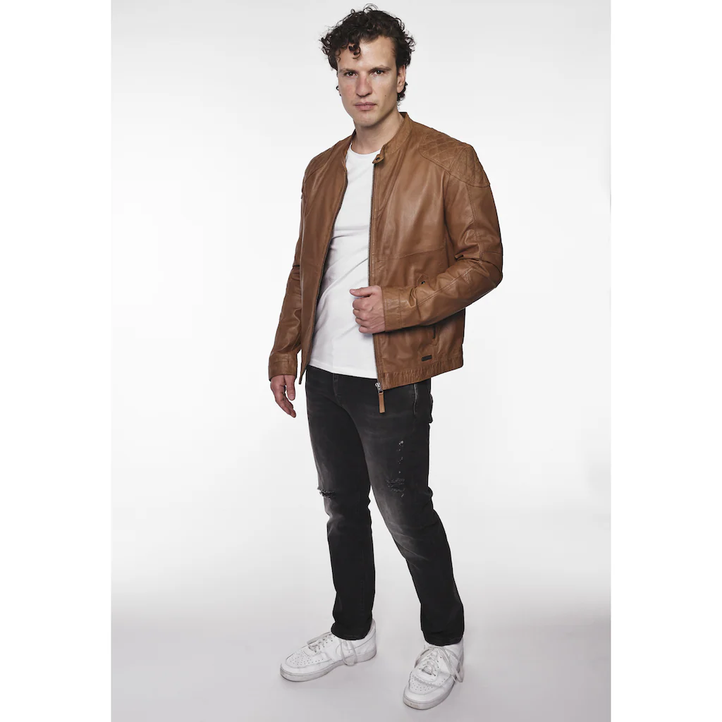 MUSTANG Lederjacke »Max« ▷ kaufen