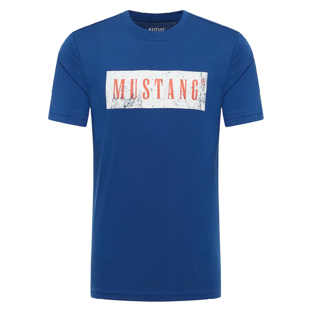 MUSTANG T-Shirt Mit Logo Schriftzug ▷ Kaufen