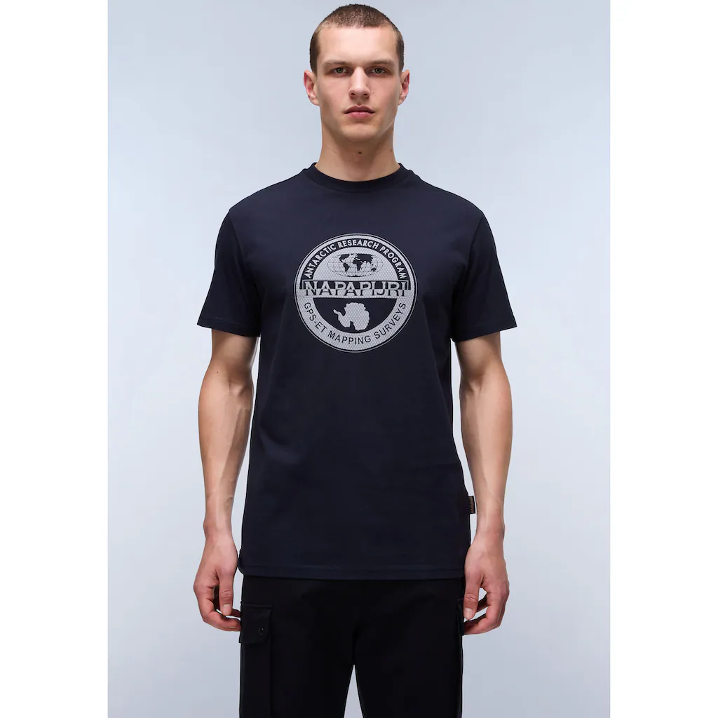 Napapijri Kurzarmshirt »S-BOLLO SS 2« Mit Rundhalsausschnitt ▷ bestellen