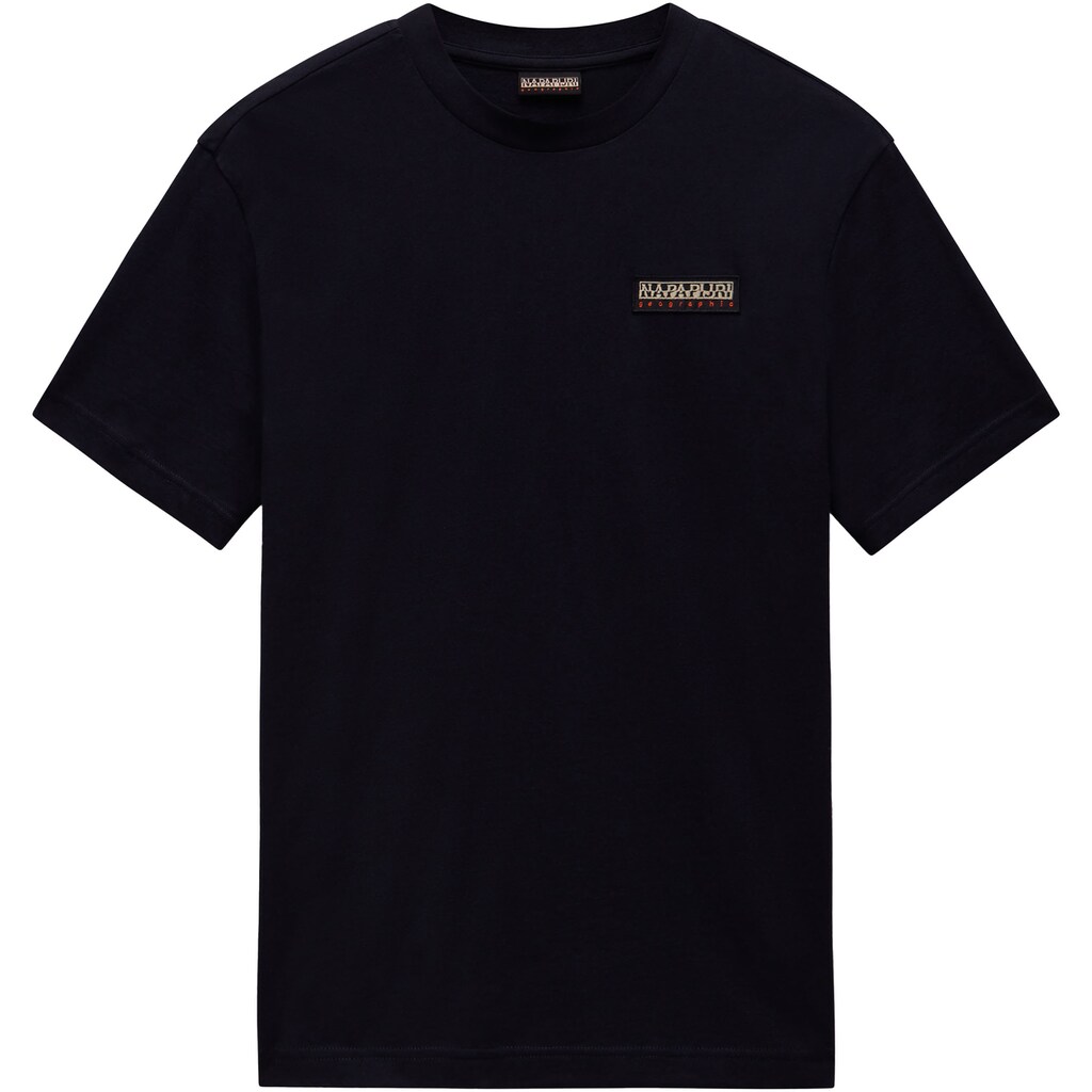 Napapijri Kurzarmshirt »S-IAATO« Mit Rundhalsausschnitt ▷ Für