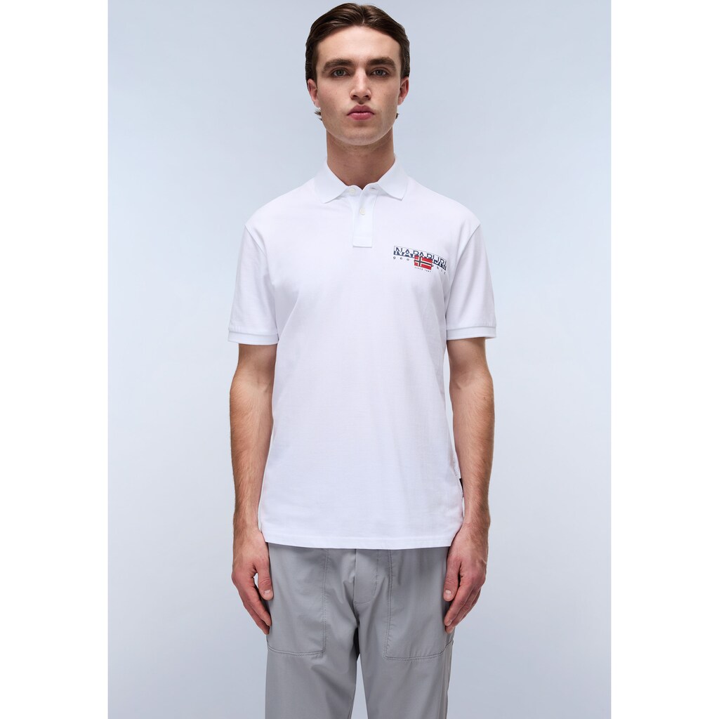 Napapijri Poloshirt »E-AYLMER« Mit Rundhalsausschnitt ▷ bestellen