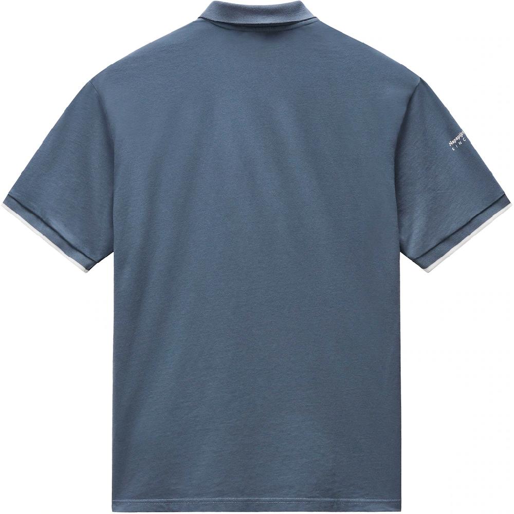 Napapijri Poloshirt »E-BADGE SUM« Mit Rundhalsausschnitt ▷ Für