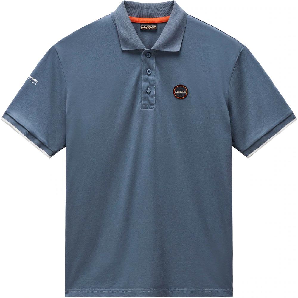 Napapijri Poloshirt »E-BADGE SUM« Mit Rundhalsausschnitt ▷ für
