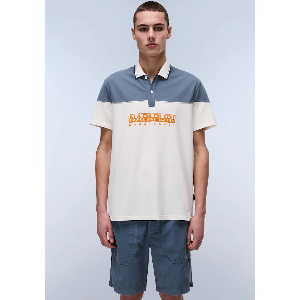 Napapijri Poloshirt »E-SATURNIA SS« Mit Rundhalsausschnitt ▷ kaufen