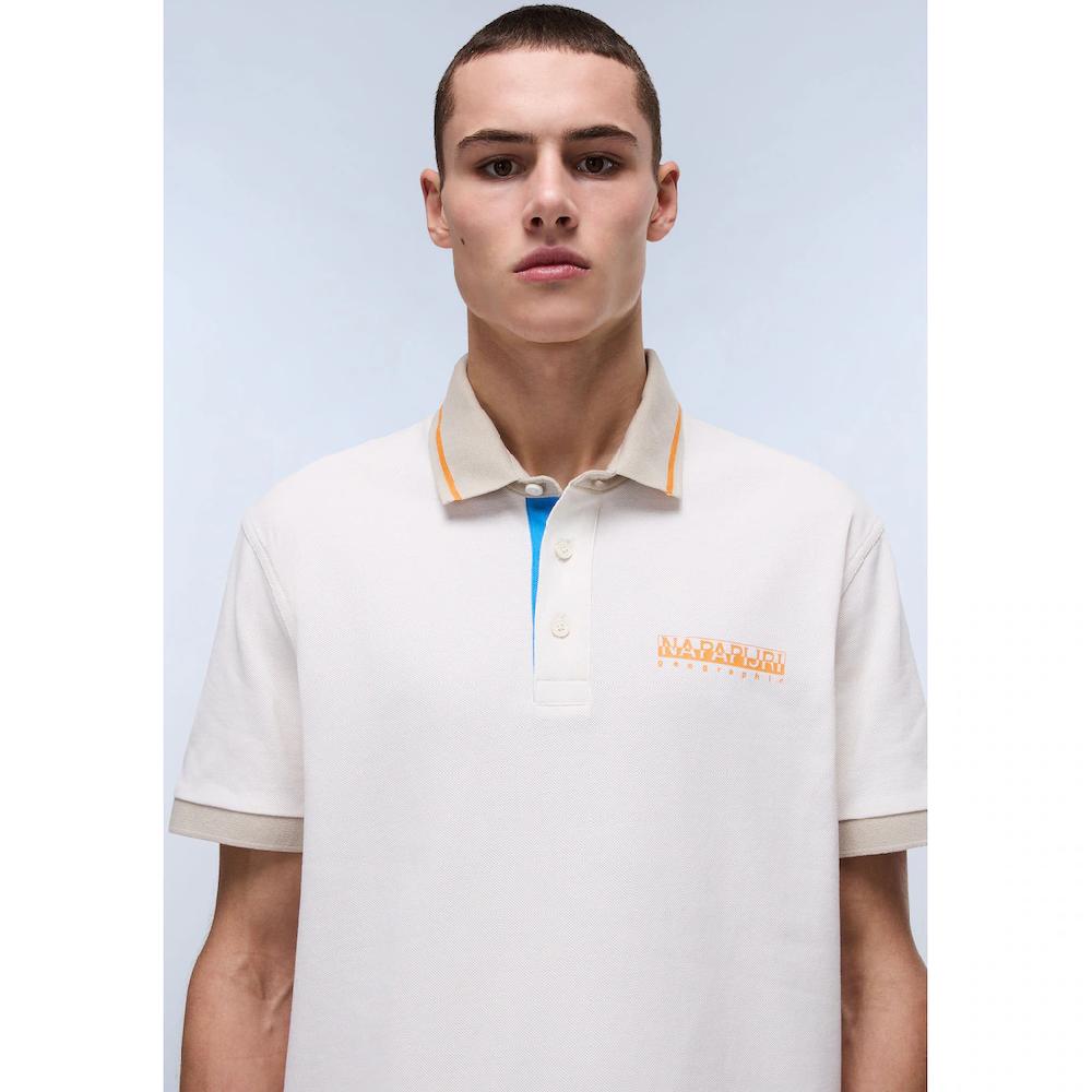Napapijri Poloshirt »E-ZERI SS« Mit Rundhalsausschnitt