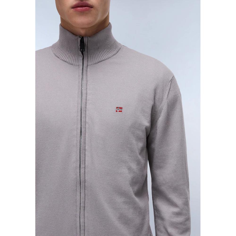 Napapijri Strickjacke »DECATUR FZ 3« Mit Rundhalsausschnitt ▷ Für