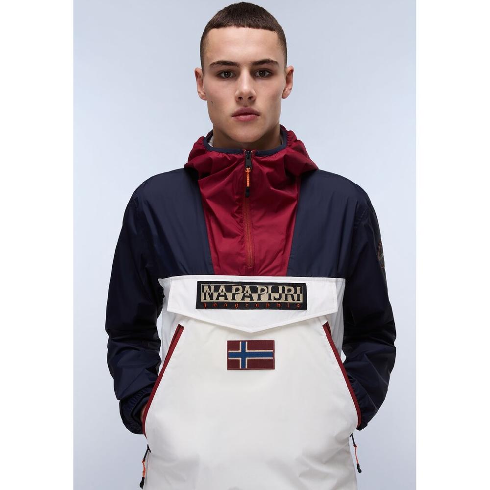 Napapijri Windbreaker »RAINFOREST WB PKT V2« mit Kapuze Mit Gummizug und verschließbarem Schlitz im Saum ▷ bestellen