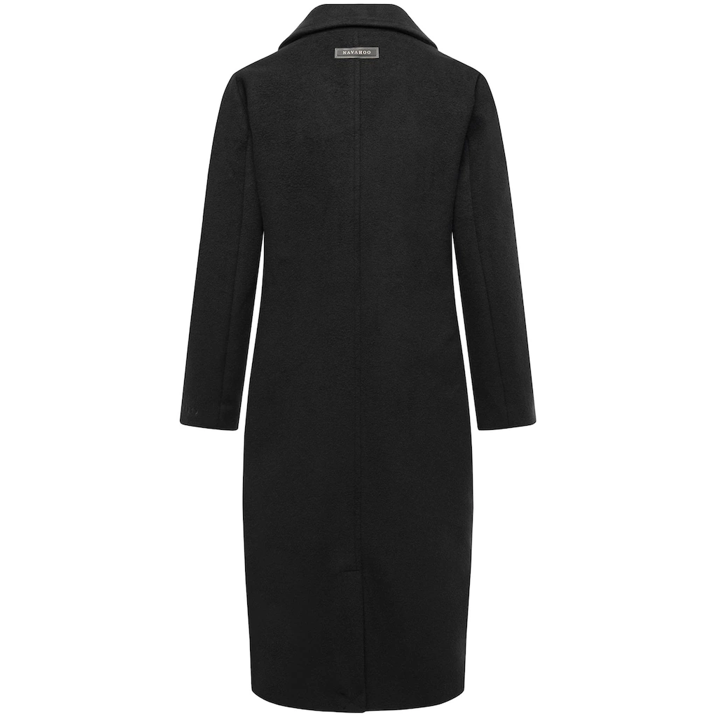 Navahoo Langmantel »Sternlein 14« Kurzmantel In Woll-Optik Mit Reverskragen