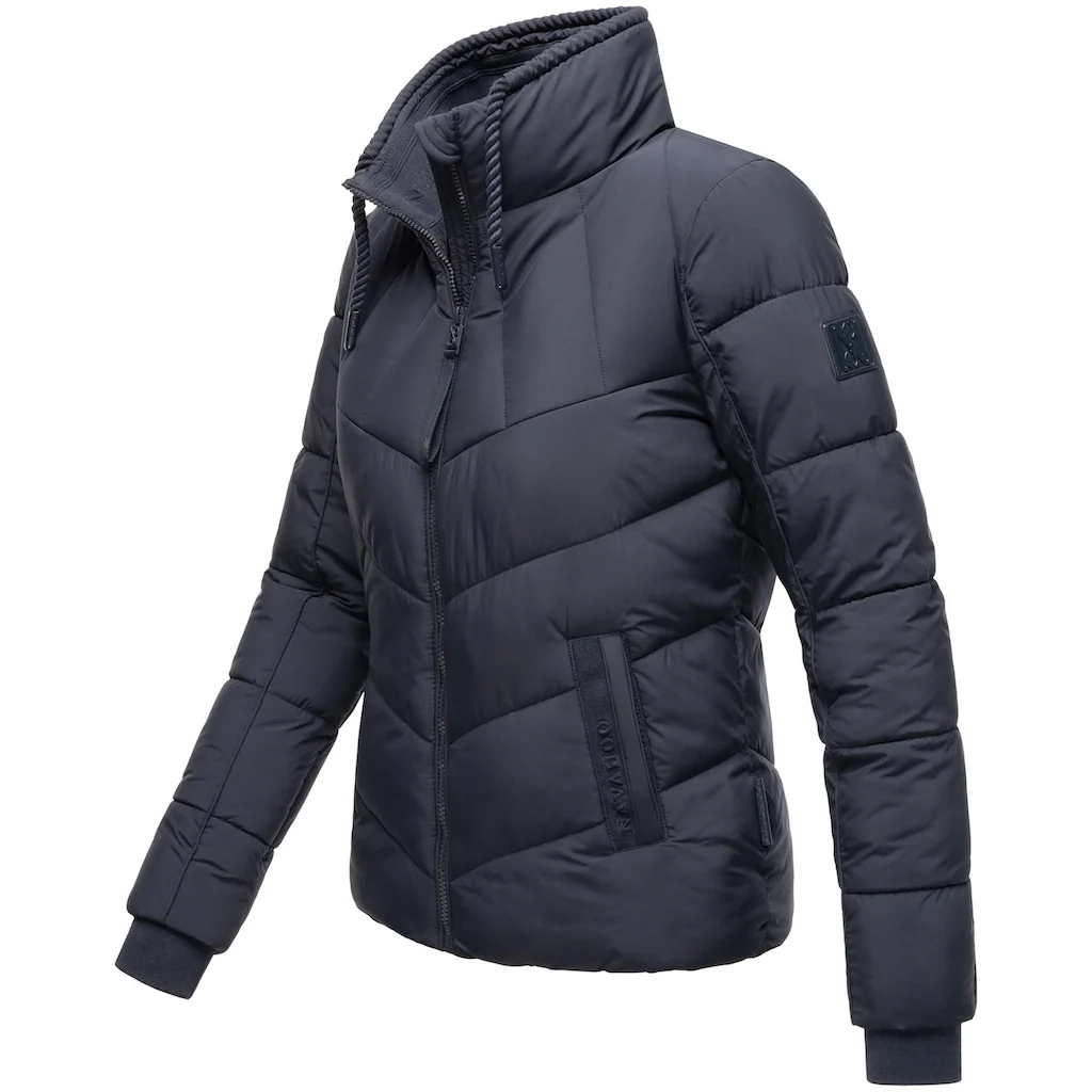 Navahoo Steppjacke »Liebesfee 14« Ohne Kapuze Gesteppte Damen Übergangsjacke Mit Wattiertem Stehkragen