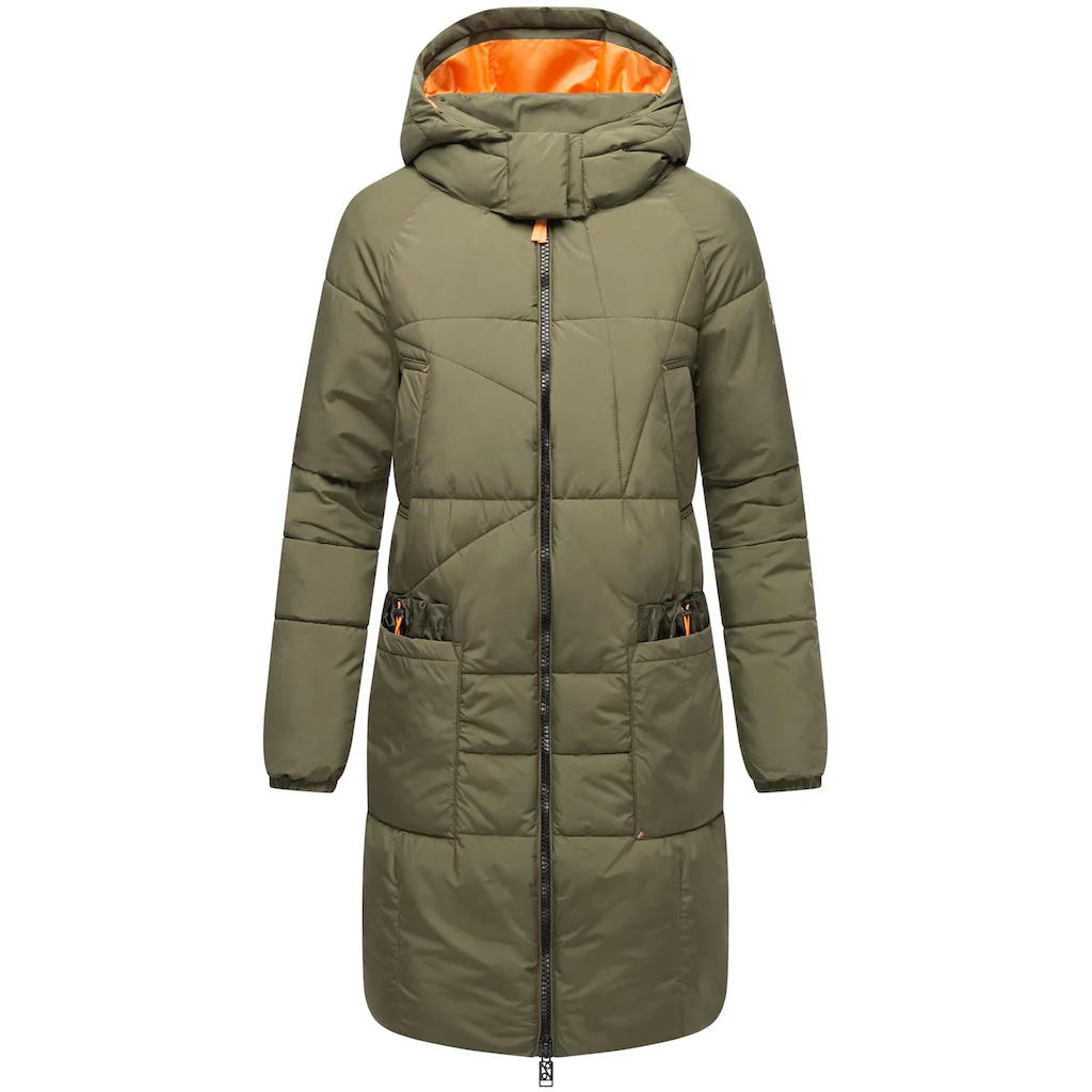 Navahoo Steppmantel »Bliblablubb 14« Warmer Gesteppter Damen Mantel Aus Recyceltem Polyester