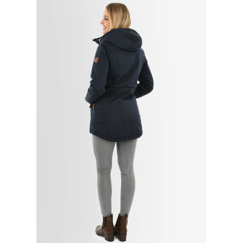 Navahoo Winterjacke »Ireliaa« Mit Warmen Teddyfell