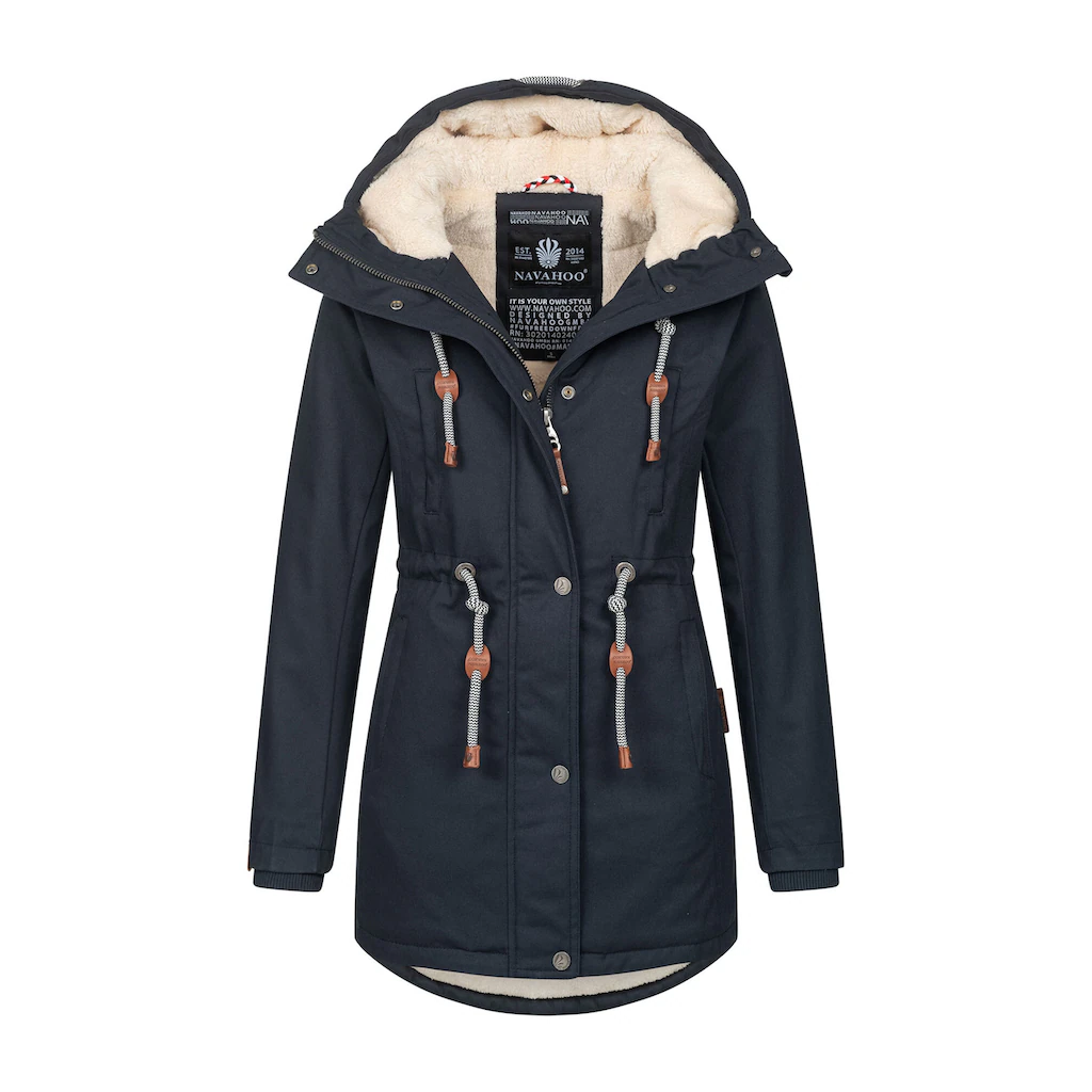 Navahoo Winterjacke »Ireliaa« Mit Warmen Teddyfell