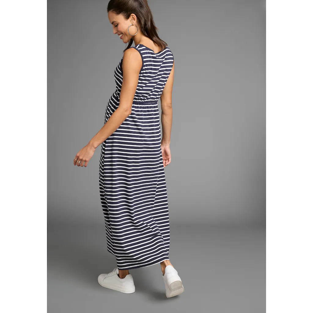 Neun Monate Umstandskleid »Schwangerschaftskleid« Jersey-Kleid Für Schwangerschaft Und Stillzeit