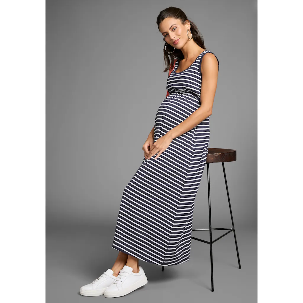 Neun Monate Umstandskleid »Schwangerschaftskleid« Jersey-Kleid Für Schwangerschaft Und Stillzeit