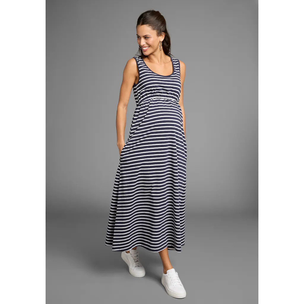 Neun Monate Umstandskleid »Schwangerschaftskleid« Jersey-Kleid für Schwangerschaft und Stillzeit
