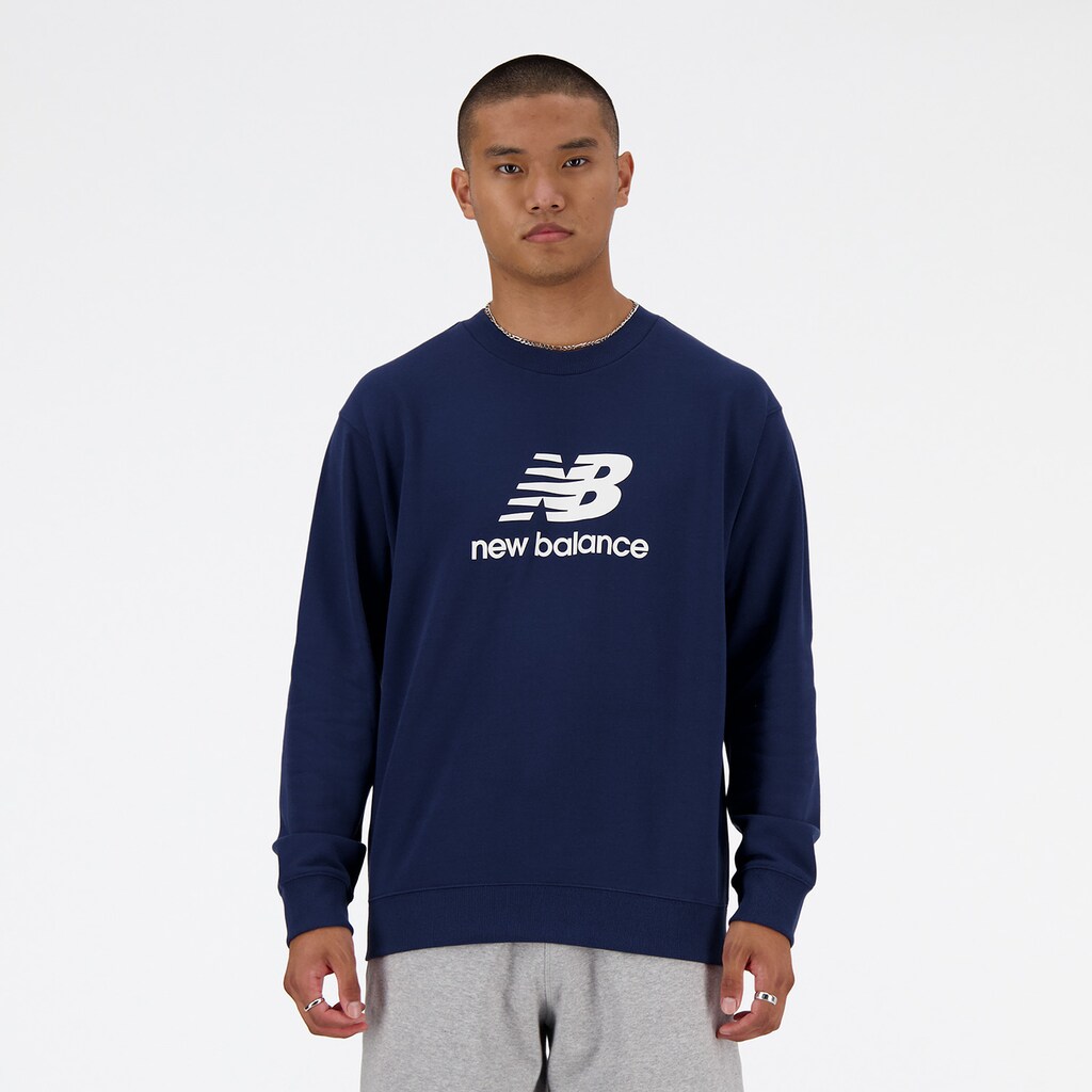New Balance Sweatshirt »SPORT ESSENTIALS FRENCH TERRY LOGO CREW« ▷ bestellen