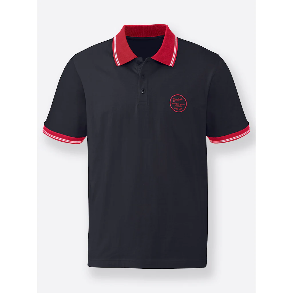 Nicht Definiert Poloshirt »Kurzarm-Poloshirt« ▷ Für