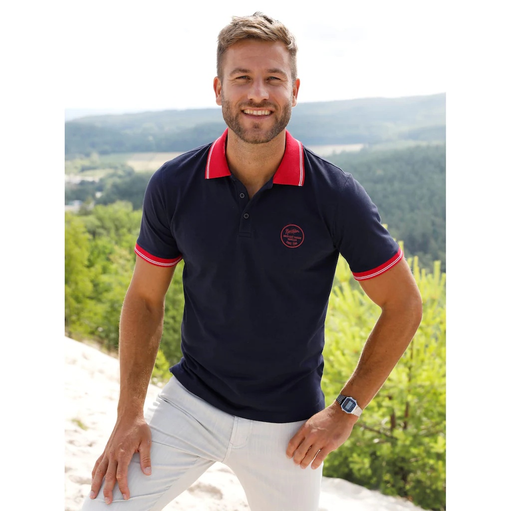 nicht definiert Poloshirt »Kurzarm-Poloshirt« ▷ für