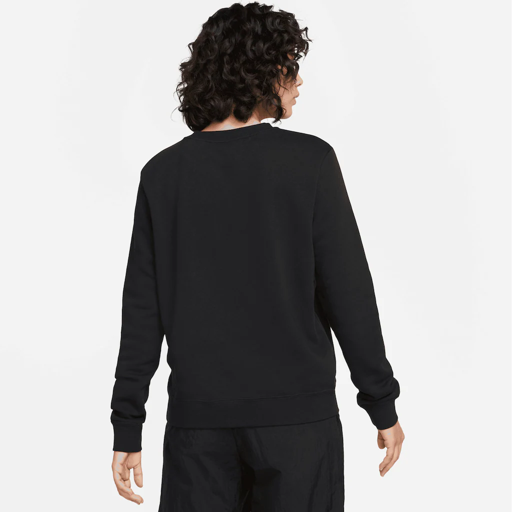 Nike Sportswear Sweatshirt »Club Fleece Women's Logo Crew-Neck Sweatshirt« Damen Pullover Aus Weichem Fleece Material