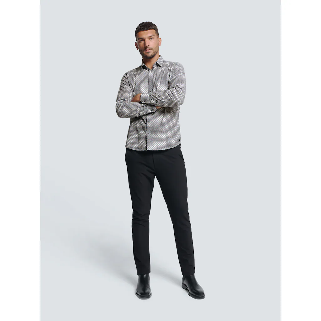 NO EXCESS Langarmhemd »No Excess Bedrucktes Stretch-Hemd« ▷ Bestellen